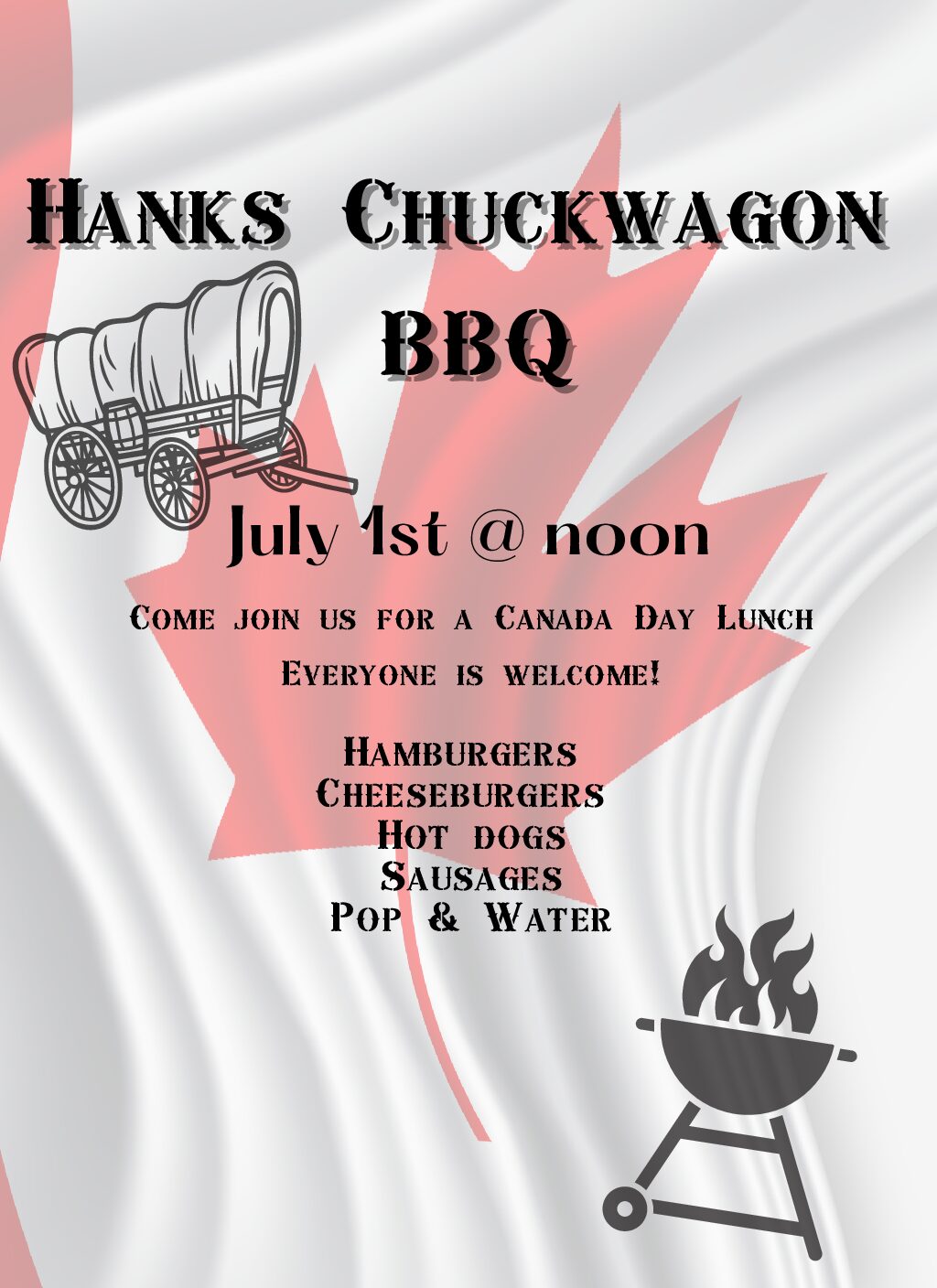 CANADA DAY AT HANK SNOW GAZEBO PARK AREA…BBQ & MUSEUM OPEN